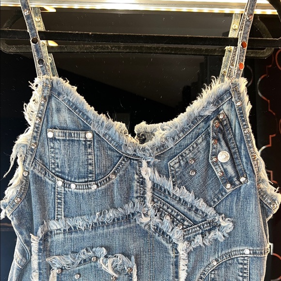 💎 Boutique Luxe Rhinestone Patchwork Mini 💎 - Picture 7 of 11